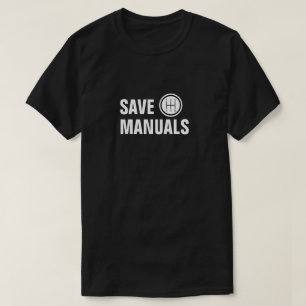 HANDLEIDINGEN OPSLAAN STANDARD SHIFTER T-SHIRT