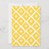 Handlettered script verticale trouwkaart bedankje bedankkaart (Achterkant)