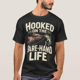 Handlining Visser Vangt Vis T-shirt