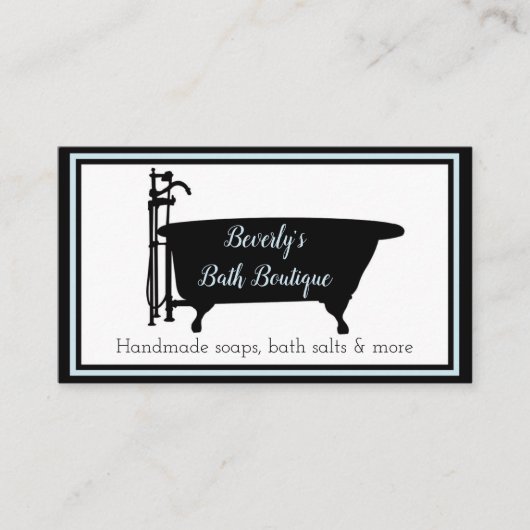 Handmade Bath Boutique Visitekaartje (Voorkant)