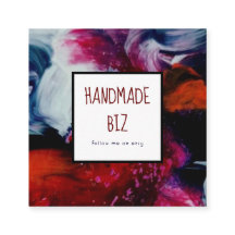 Handmade Biz Square Visitekaartje