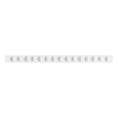 Handmade by Sew on Labels With Customization Grosgrain Lint (Voorkant)