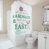 Handmade Crochet Owner Gift| Cute, Lovely Birthday Douchegordijn (In situ)