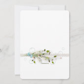 Handmade Embellishing Foto Uitnodiging (Achterkant)