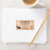 Handmade Goat Milk Soap Label - Nubian Dairy Goats (Insitu)