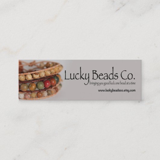 Handmade Jewelry Business Visitekaartje (Voorkant)