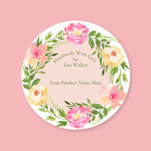 Handmade Love Label Roos Wreater Blush & White
