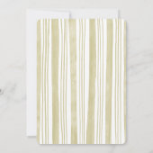 Handmade pilates baby shower kaart (Achterkant)