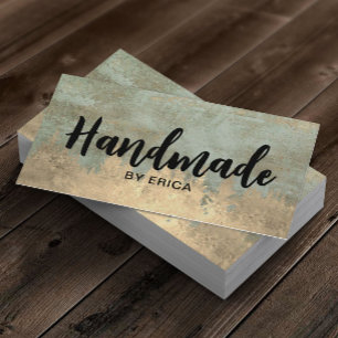 Handmade Products Gold Forest  Bronze Visitekaartje