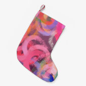 Handmade surreal abstract pattern. Modern artistic Kleine Kerstsok (Voorkant (Hangend))