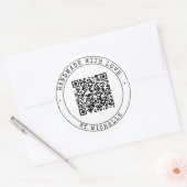 Handmade With Love Merci Sticker (Enveloppe)