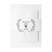 Handmade With Love Soap Band Wrap Uitnodigingen Wikkel (Voorkant Voorbeeld)