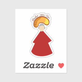 Handmaid Cheetoh sticker 2x2