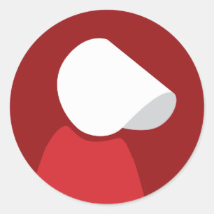 Handmaid's Tale Feministische Protest   Ronde Sticker