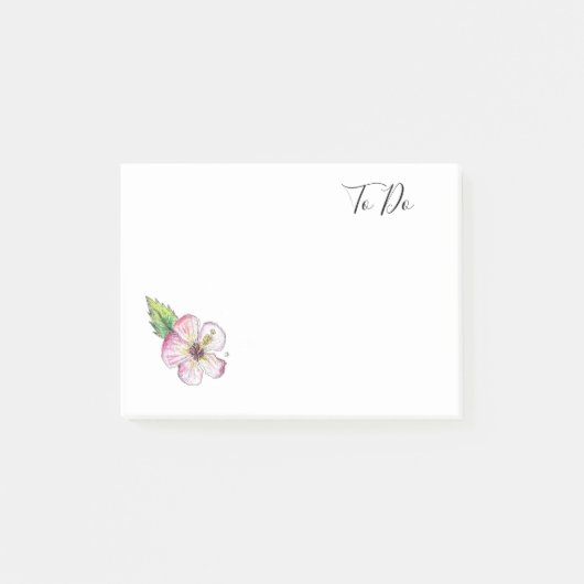 Handmatig gekleurd ventilatorontwerp "om te doen"  post-it® notes (Voorkant)