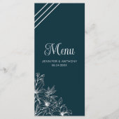 Handmatige afvoerbloemen menu (Voorkant)