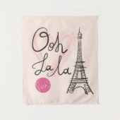 Handmatige Eiffeltoren Wandkleed (Voorkant)