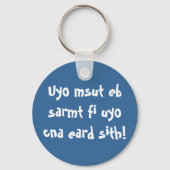 Handmatige Intelligence-test Sleutelhanger (Voorkant)