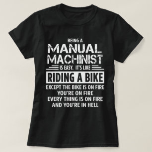 Handmatige machinist t-shirt