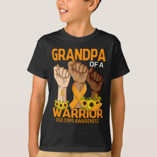 Handmatige opa van een Warrior RSD CRPS Awareness T-shirt