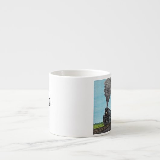  handmatige trein Mini Espresso Kop (Voorkant)