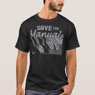 Handmatige verzending Drie pakketten De handleidin T-shirt
