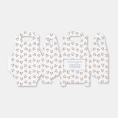  handmatige Waterverf met snoepgoed Bedankdoosjes (Uitgevouwen)