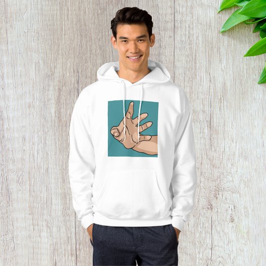 Handmatige weergave hoodie