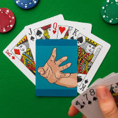 Handmatige weergave pokerkaarten