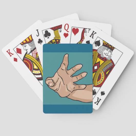 Handmatige weergave pokerkaarten (Achterkant)