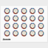Handmessen Ronde Sticker (Vel)