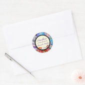 Handmessen Ronde Sticker (Envelop)