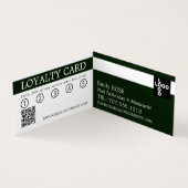 Handmodel, Nail-technicus, Nail Salon Loyalty Visitekaartjes (Binnen)