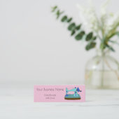 handnaaimachine aanpasbaar mini visitekaartje (Staand voorkant)