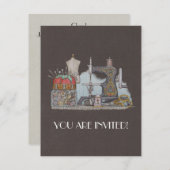 Handnaaimachine Kaart (Voorkant / Achterkant)