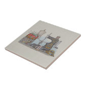 Handnaaimachine Tegeltje (Zijkant)