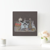 Handnaaimachine Vierkante Klok (Huis)