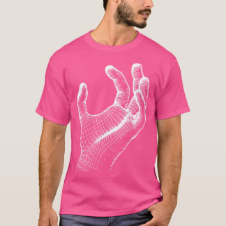 Handontwerp voor draadframes t-shirt