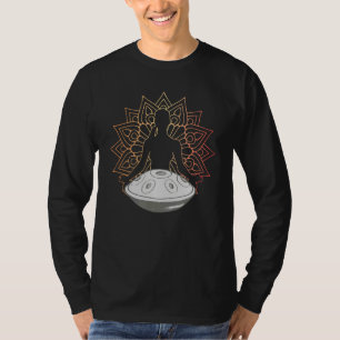 Handpan Musical Instrument Mindfulness Yoga Medita T-shirt