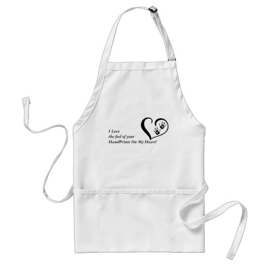 HandPrint logo Apron Standaard Schort (Voorkant)