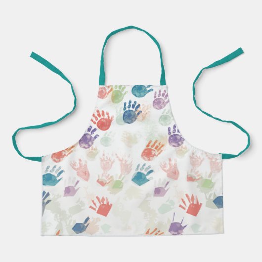 Handprint Schort voor kinderen (Voorkant)