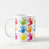 Handprints Koffiemok (Links)