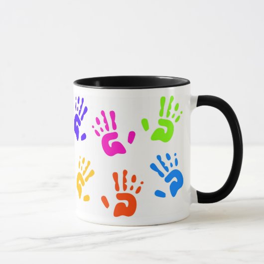 HandPrints Mok (Rechts)