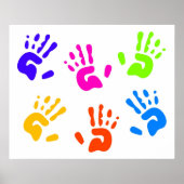 HandPrints Poster (Voorkant)