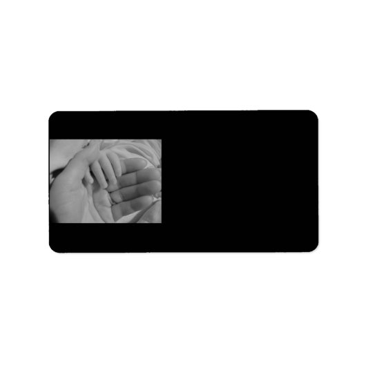 Hands-adreslabel Etiket (Voorkant)