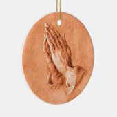 Hands bidden keramisch ornament (Rechts)