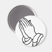 Hands bidden magneet (Voorkant / Achterkant)