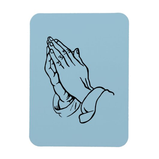 Hands bidden magneet (Verticaal)