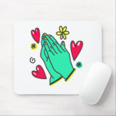 Hands bidden muismat (Met muis)