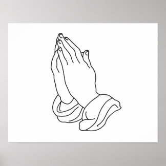 Hands bidden poster
